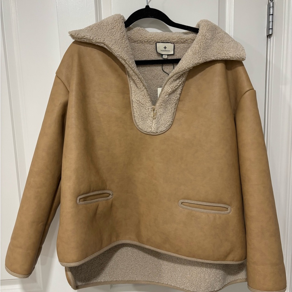 Tuckernuck Barrit Shearling quarter zip